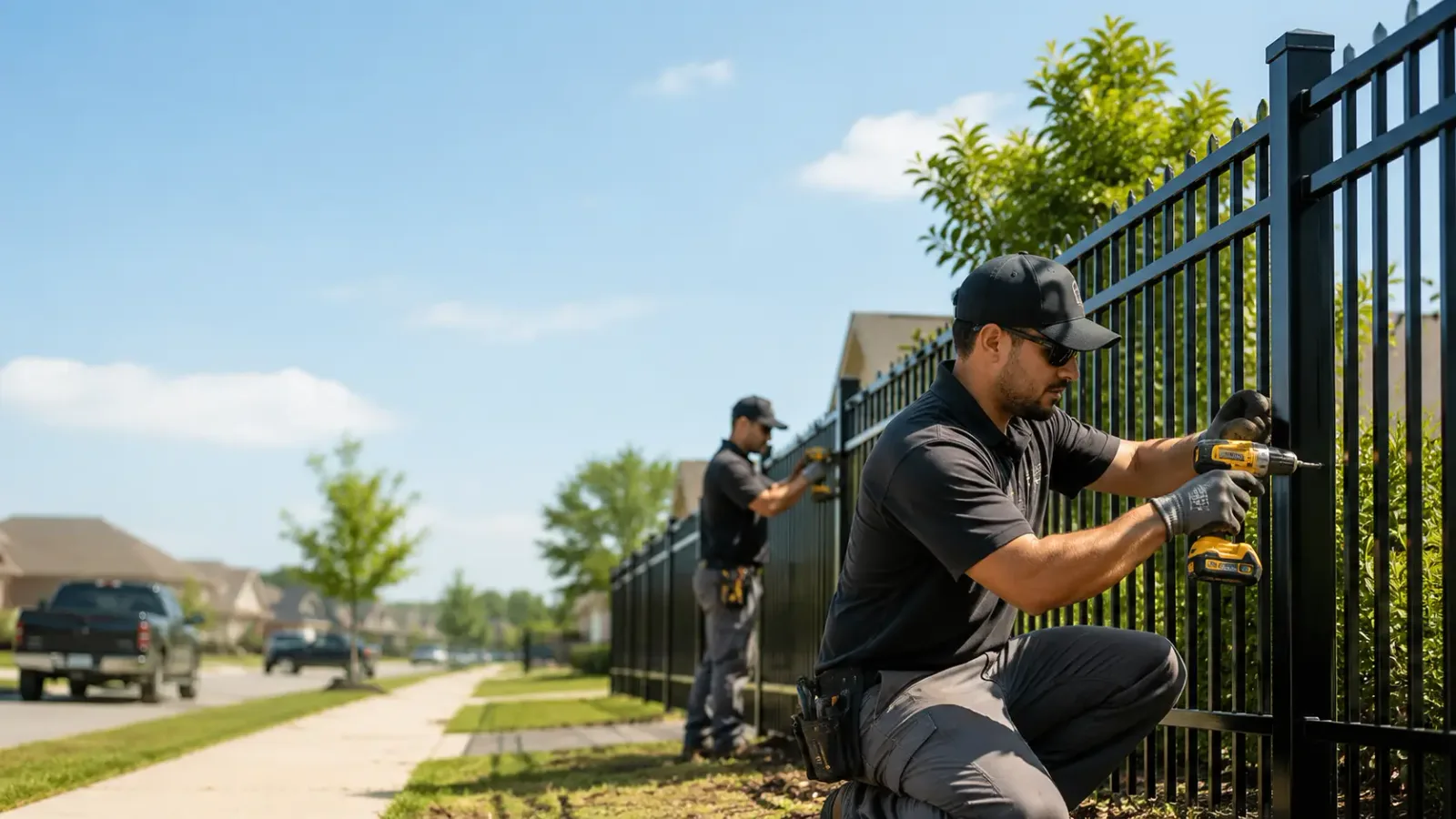 Metal Fence Installation in Carbonado, WA